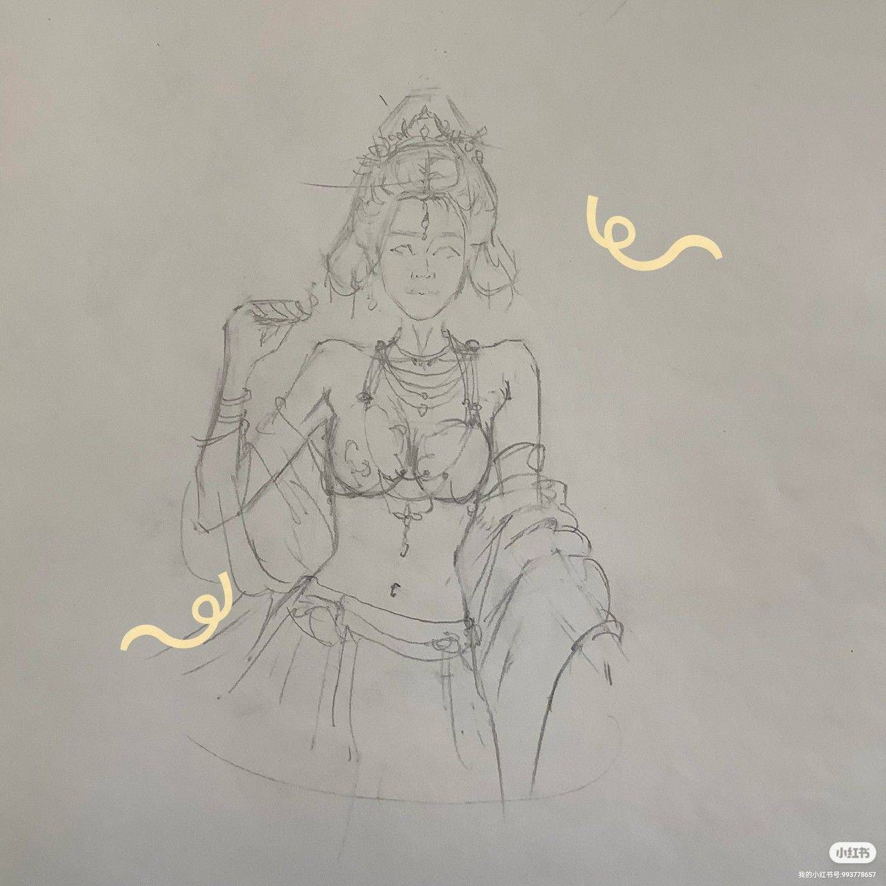 今天继续画