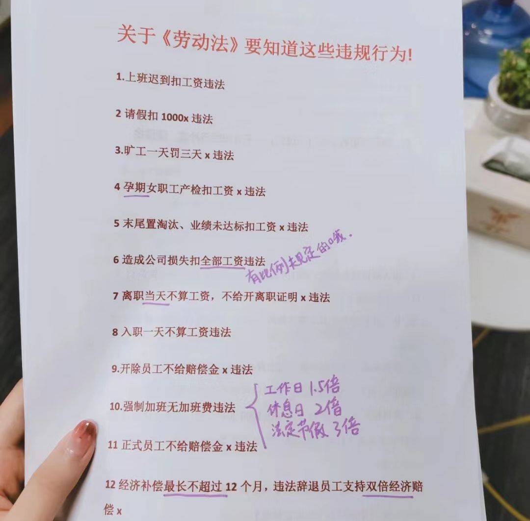 关于工作待遇，你需知的违法行为！🔥_3