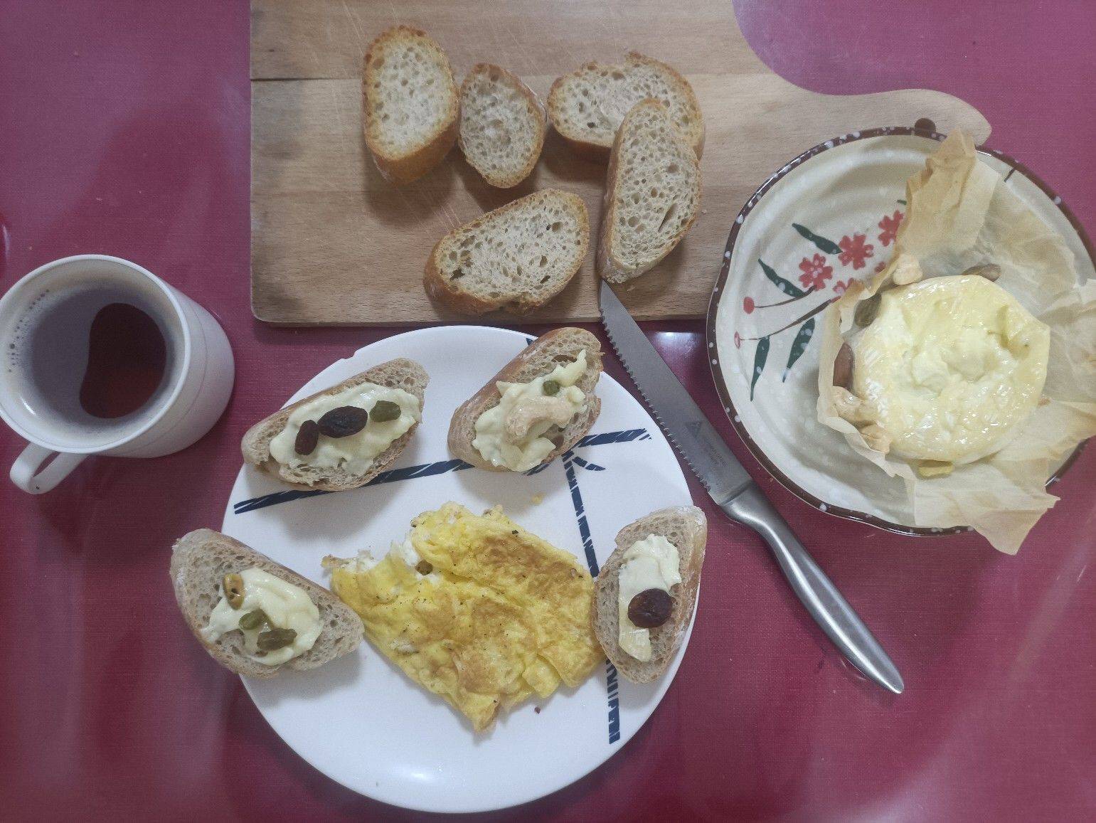 自制brunch，happy weekend。