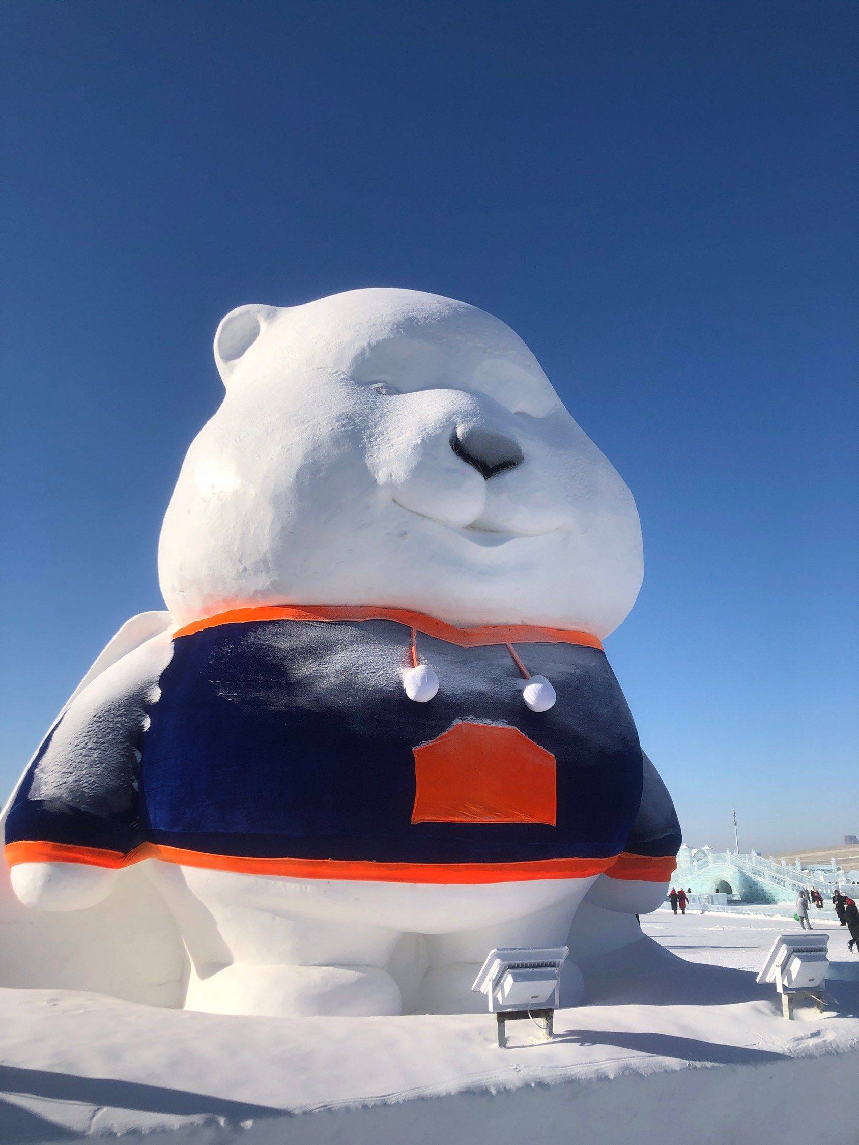 白天的哈尔滨冰雪大世界更精彩_1