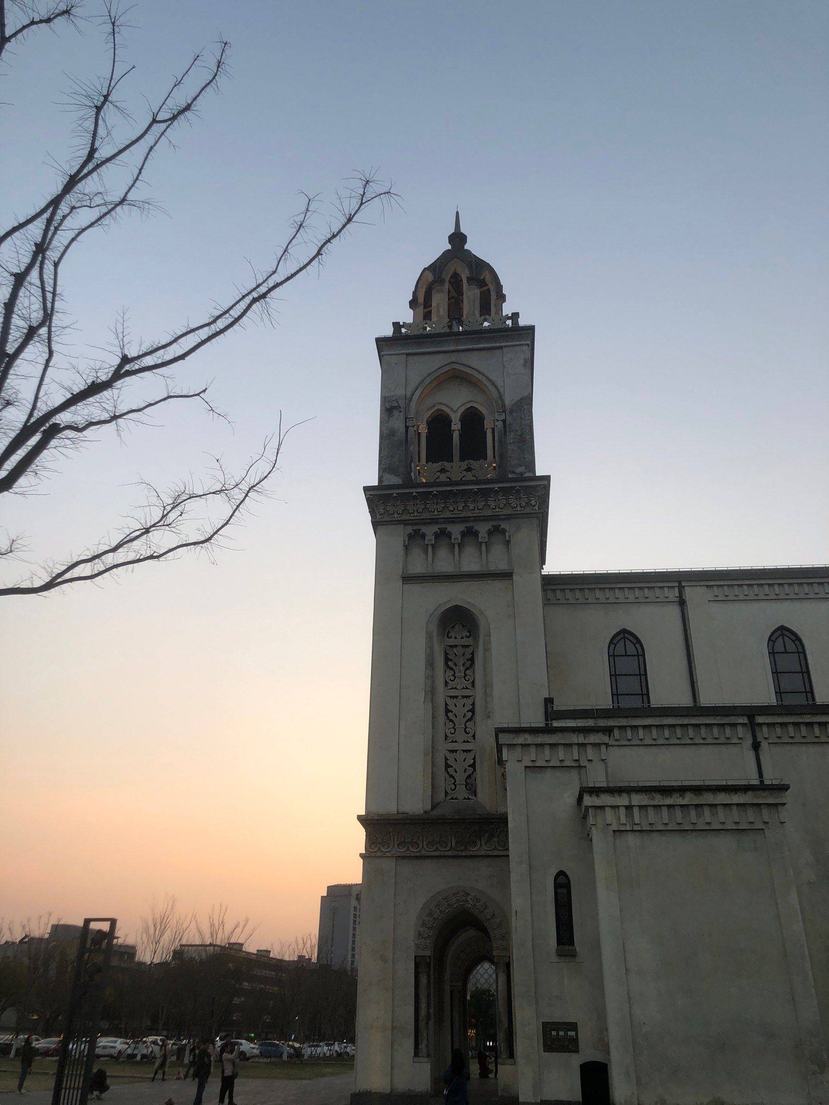 这是嘉兴的天主教堂，感觉见到了欧洲。_1