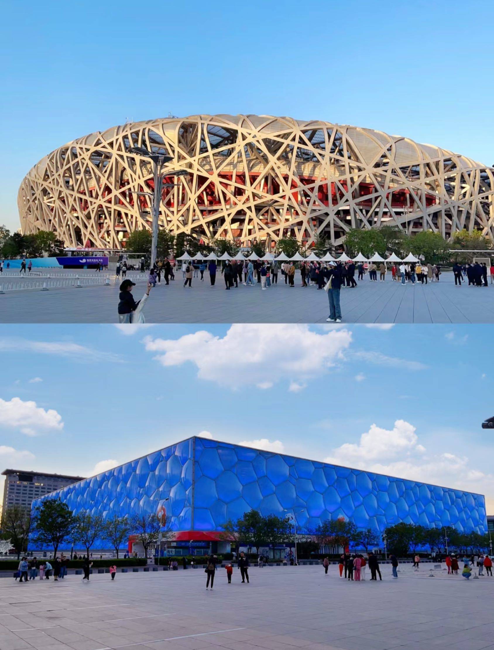 欢迎来看 四月的北京