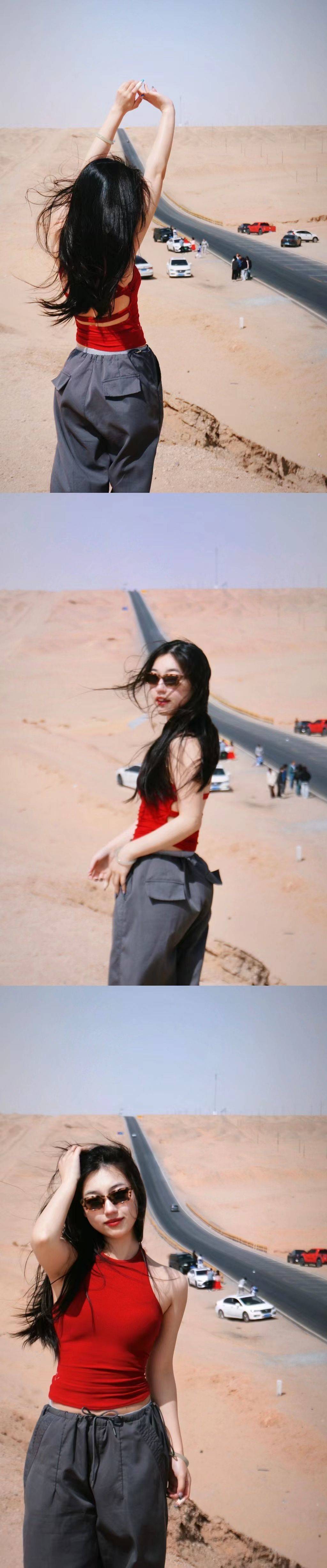 山丘里生出了湖泊  旅游 