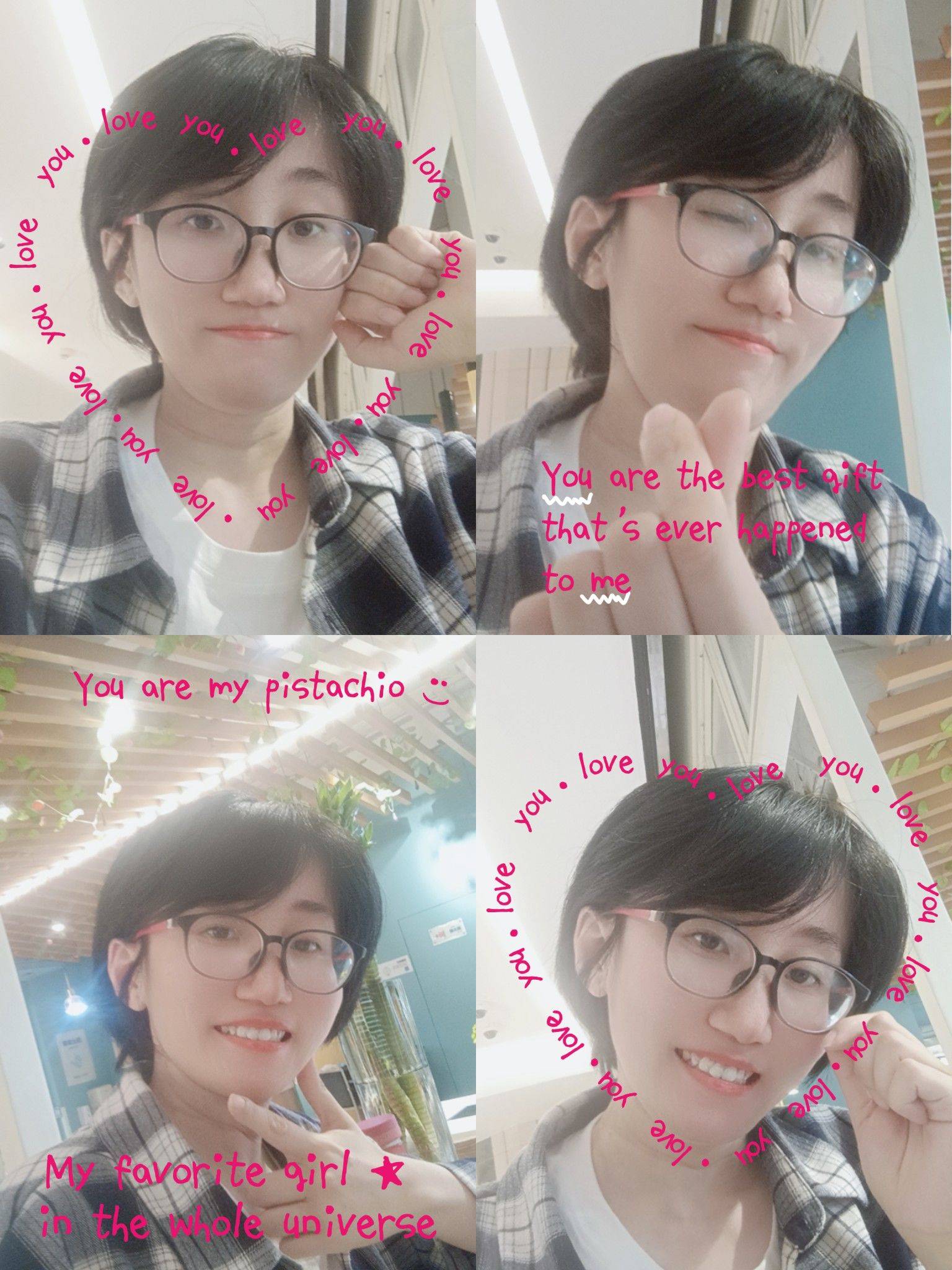 四连拍😉哈哈哈