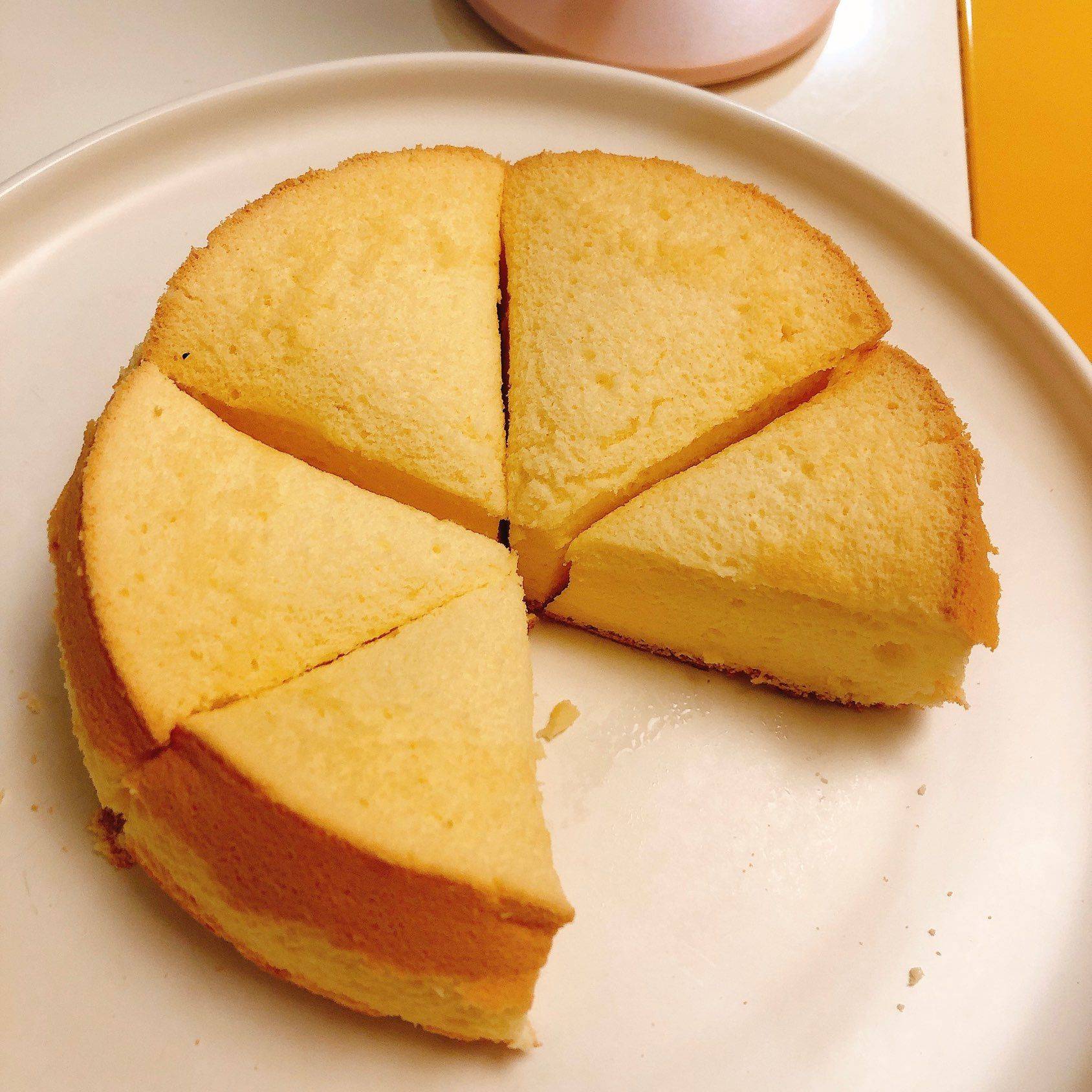 醉美夕阳🌇和戚风蛋糕🍰绝配_3