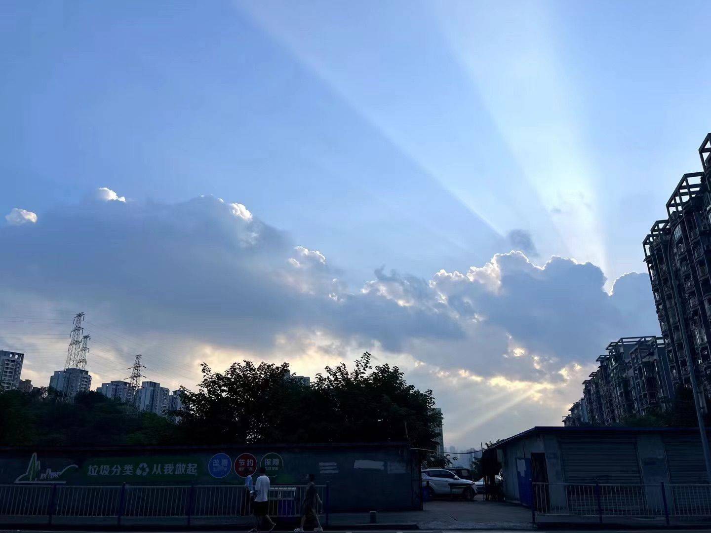可以看看你们那里真实的天空吗？