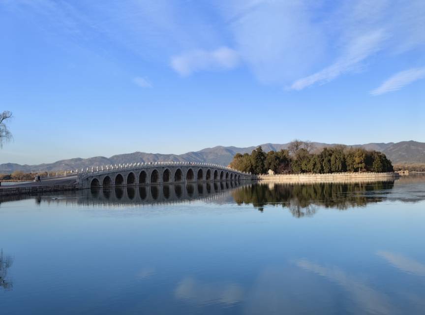 冬月。颐和园_1