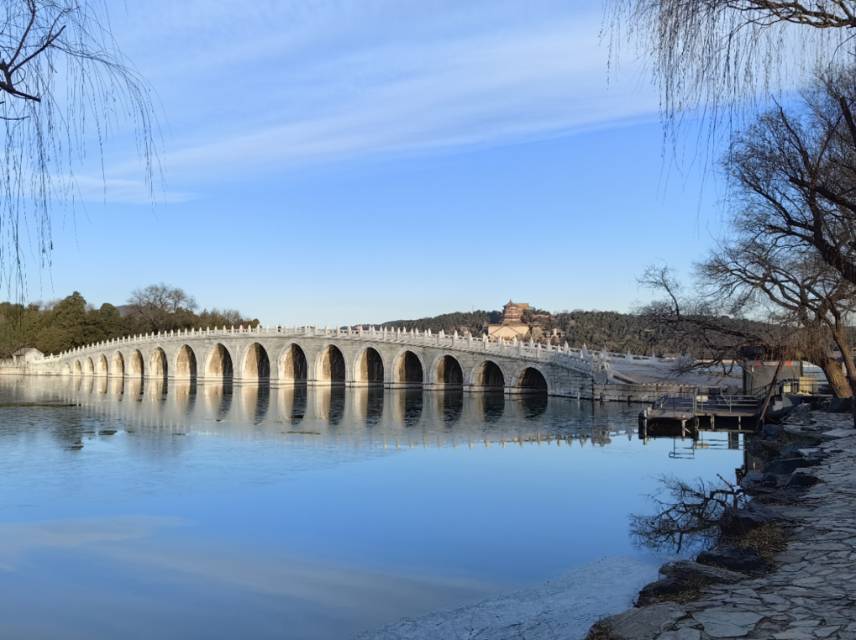 冬月。颐和园_2