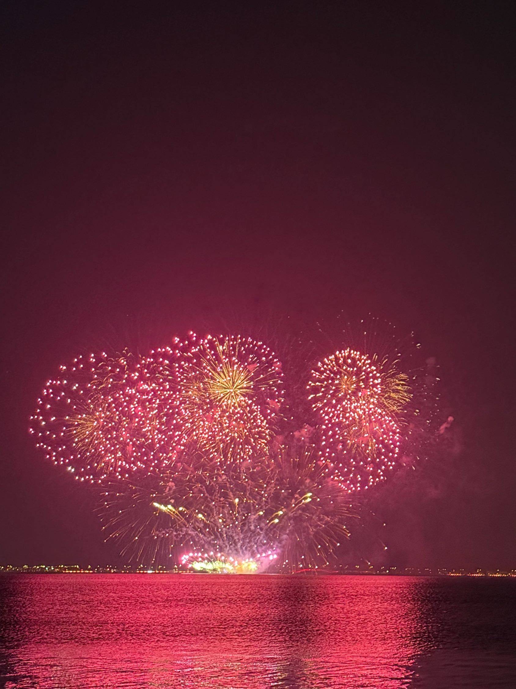滴水湖烟花🉑