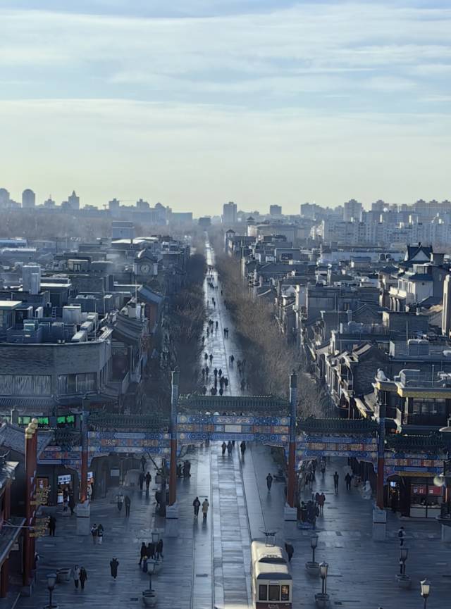 漫步中轴线 登正阳门箭楼