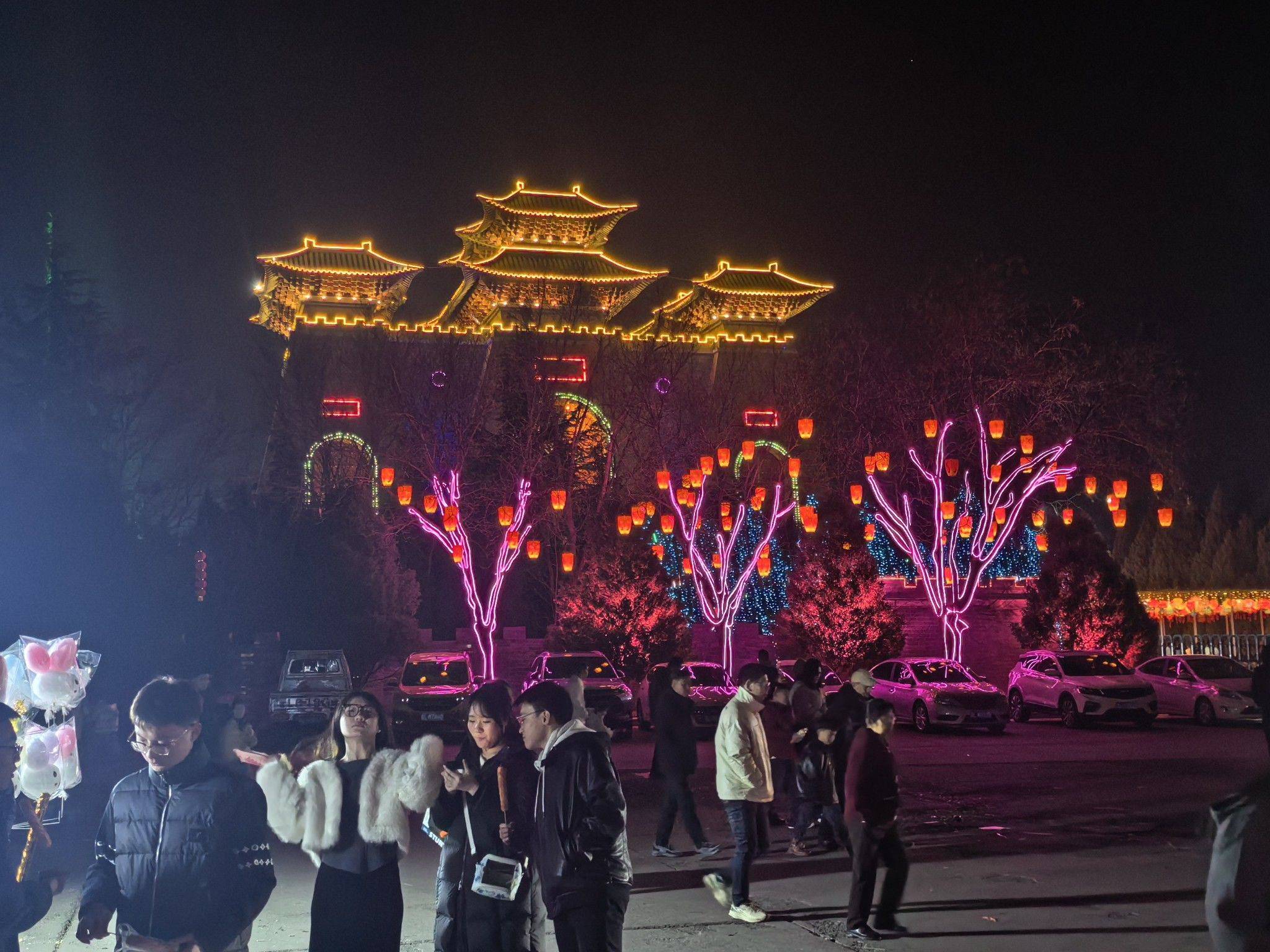 中华第一门华门～打铁花表演_1