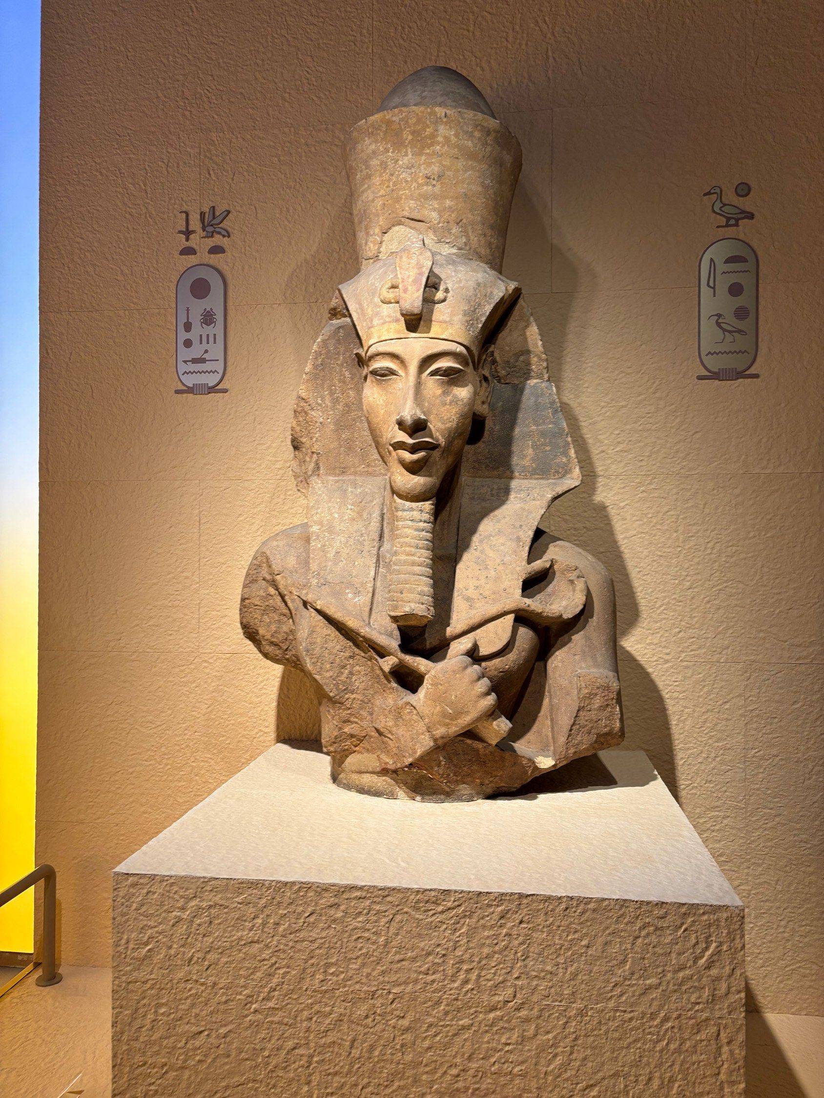  终于排上了埃及展 