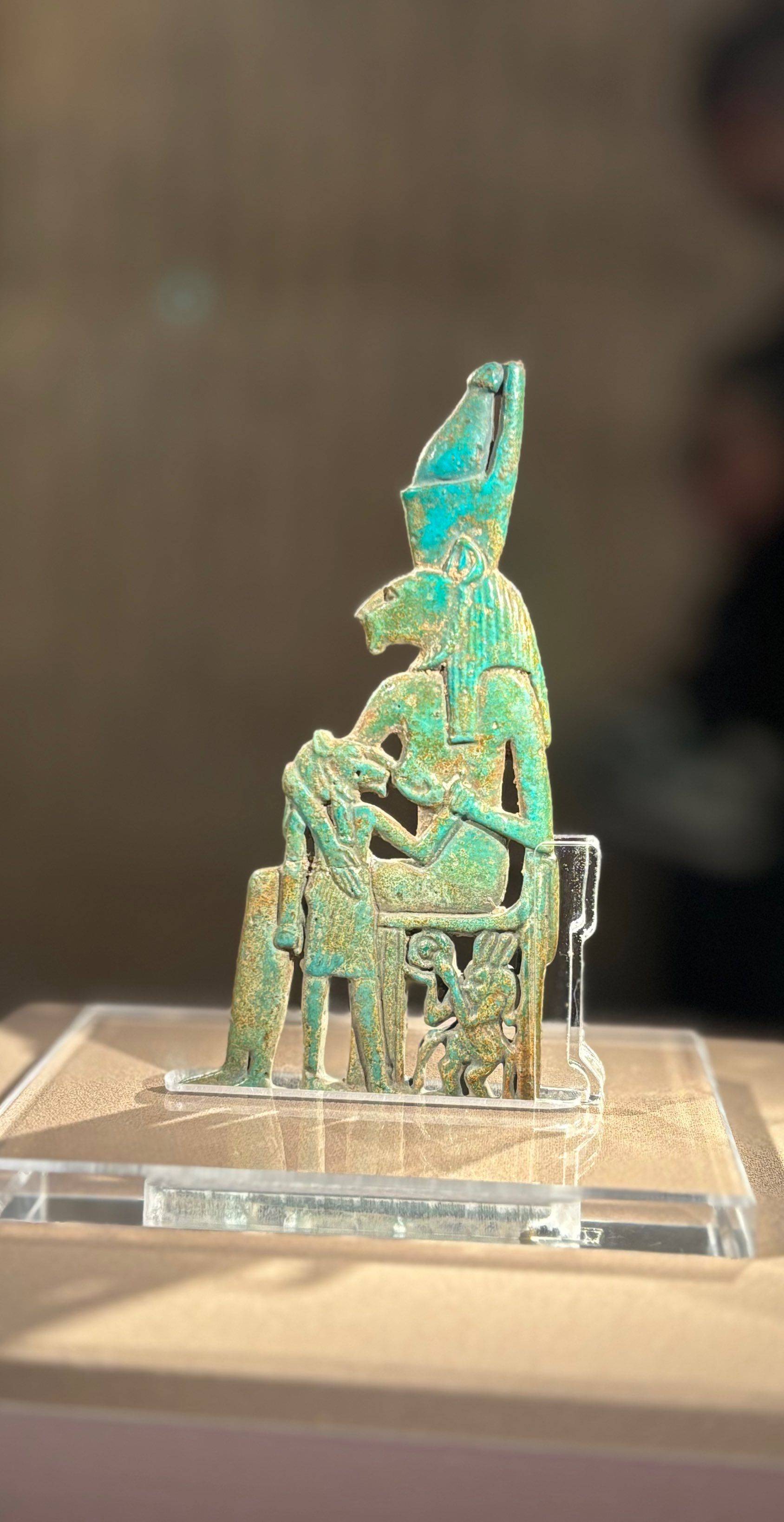  终于排上了埃及展 _2