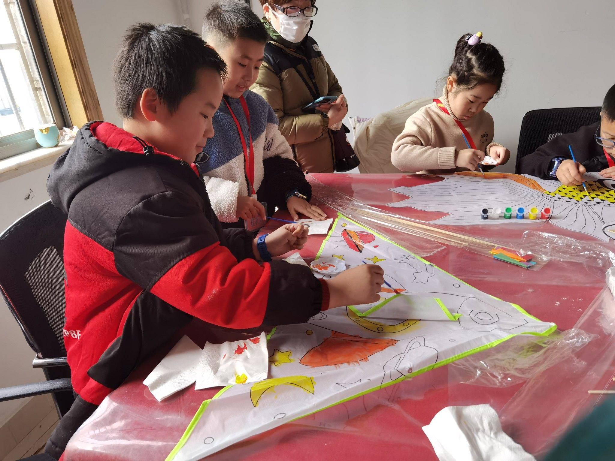 一起画、一起做、一起放风筝 记录吧就现
