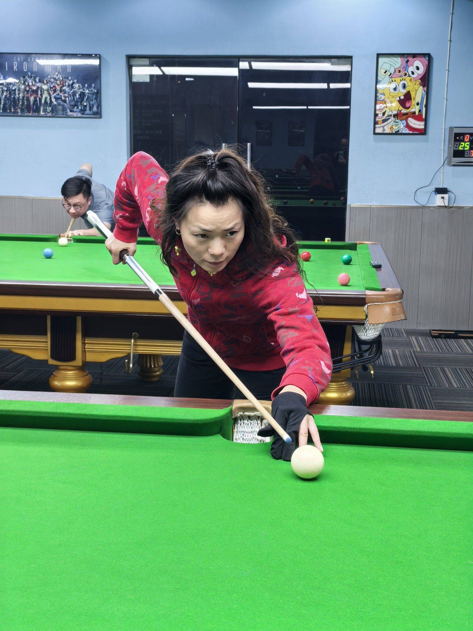 爱运动的人都一样的认真呢