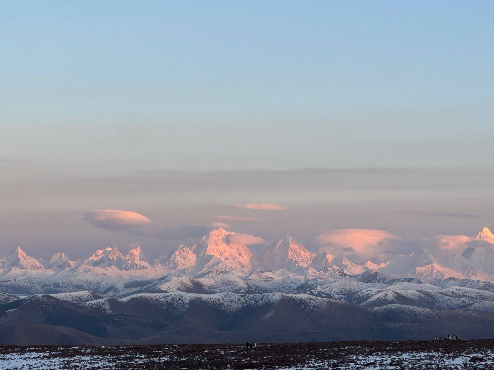 被雪山🏔️治愈的一天 雪山 旅游 