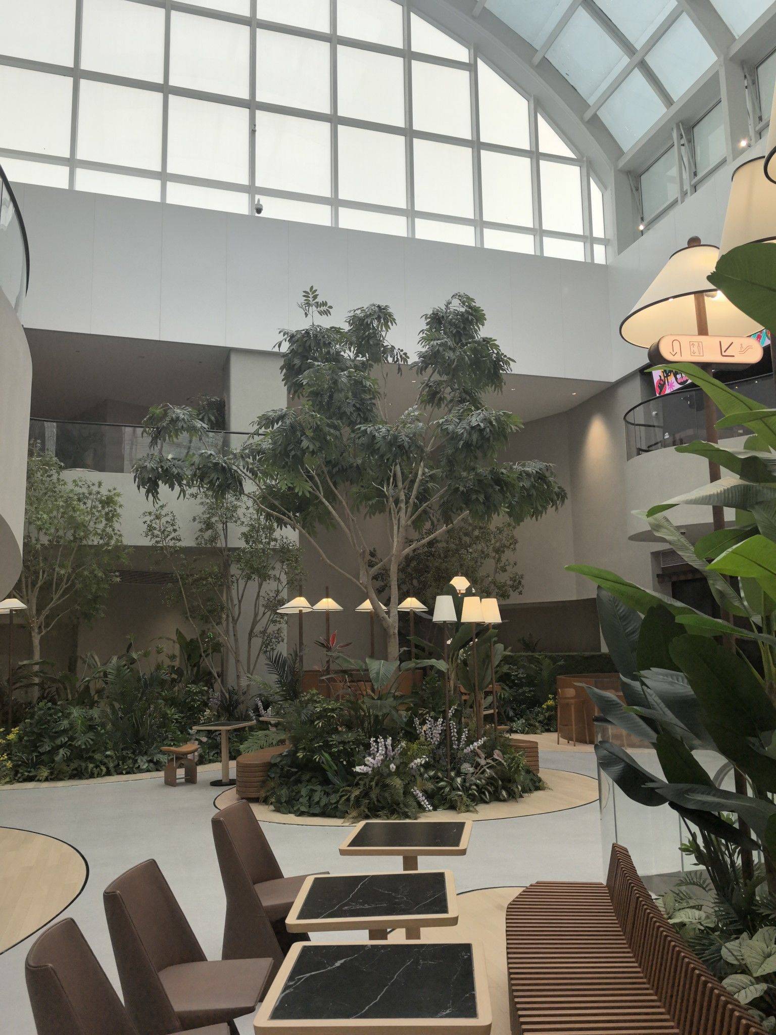 雨中花园用早餐_2