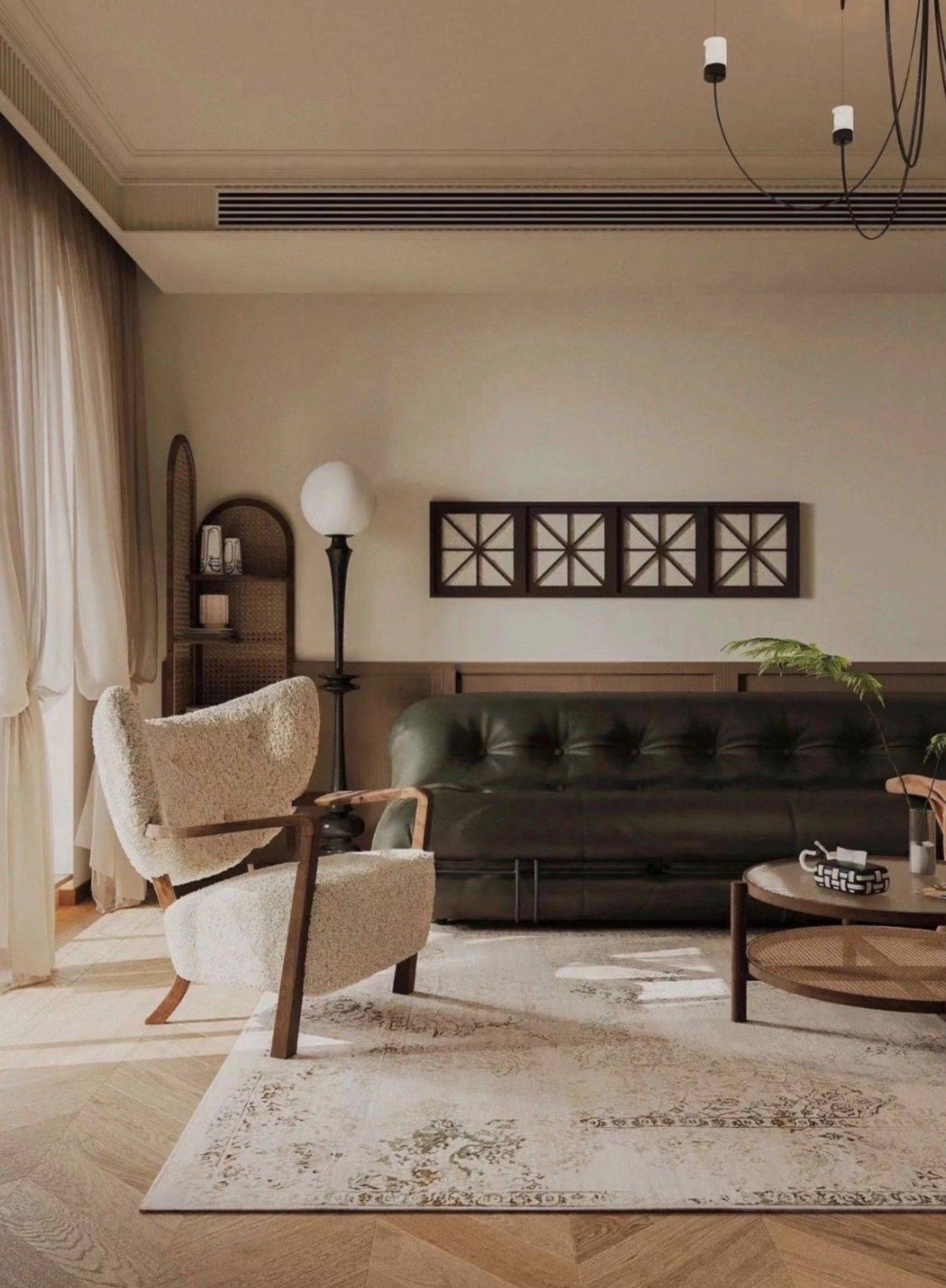 国贸那套房子被我自己设计装修完了呀！_2