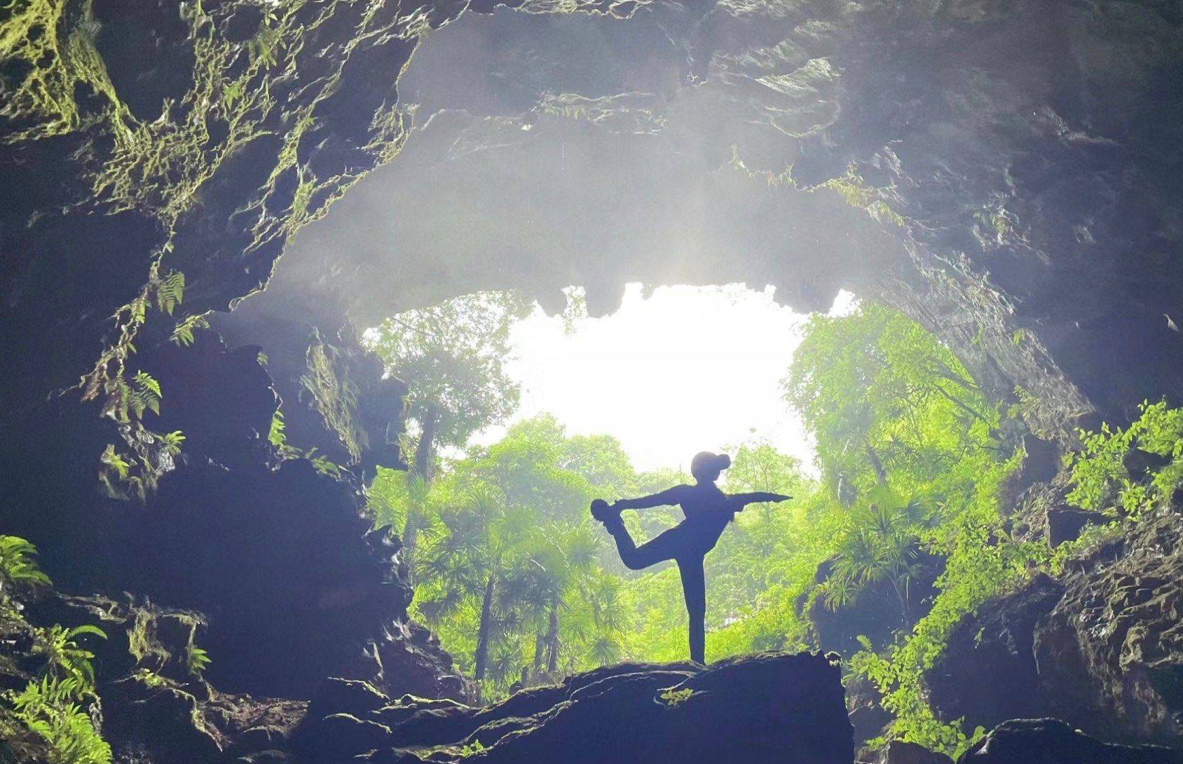 周日出发,探索地心,徒步野生石林·仙人洞