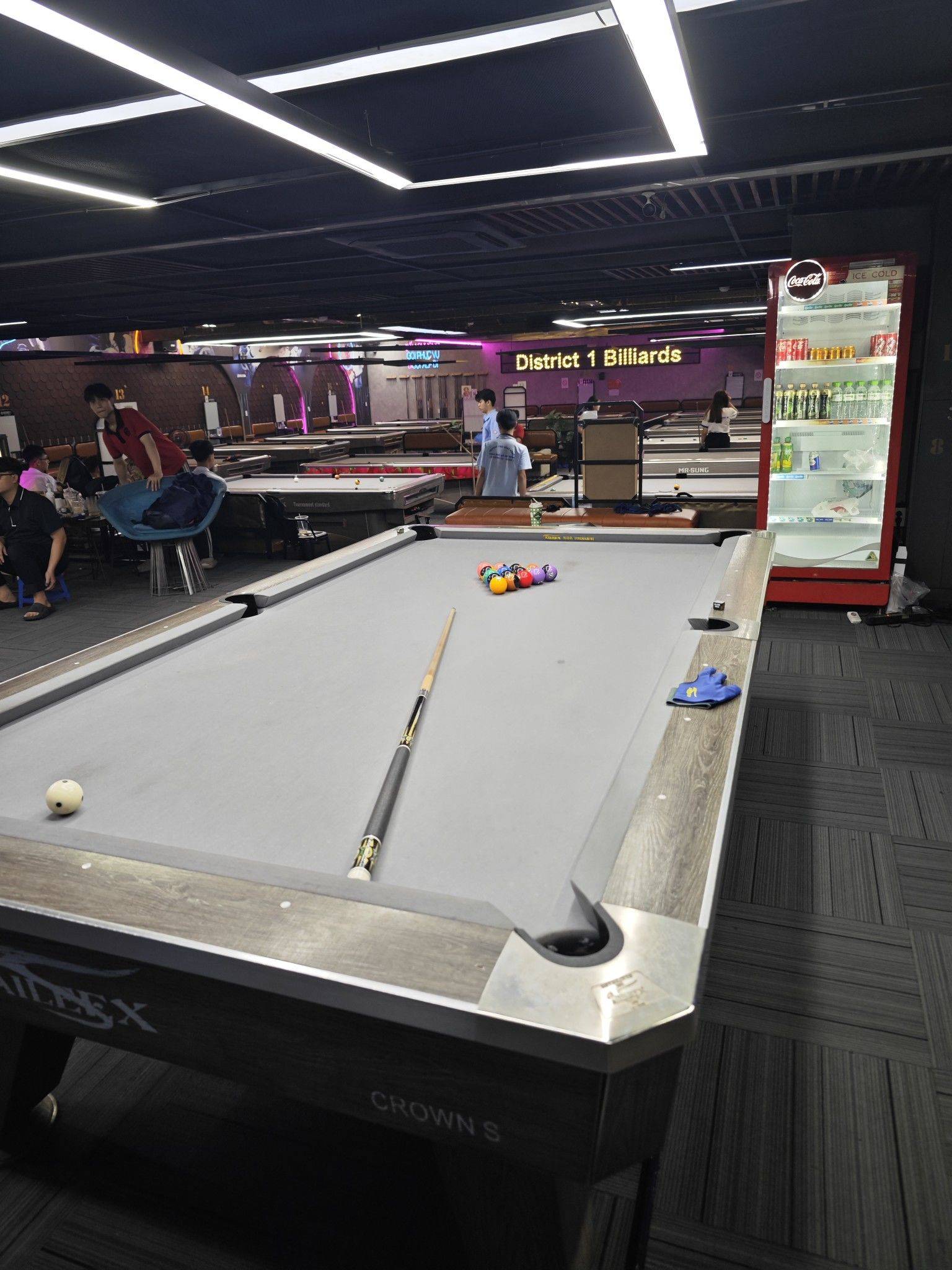 越南桌球房没有助教