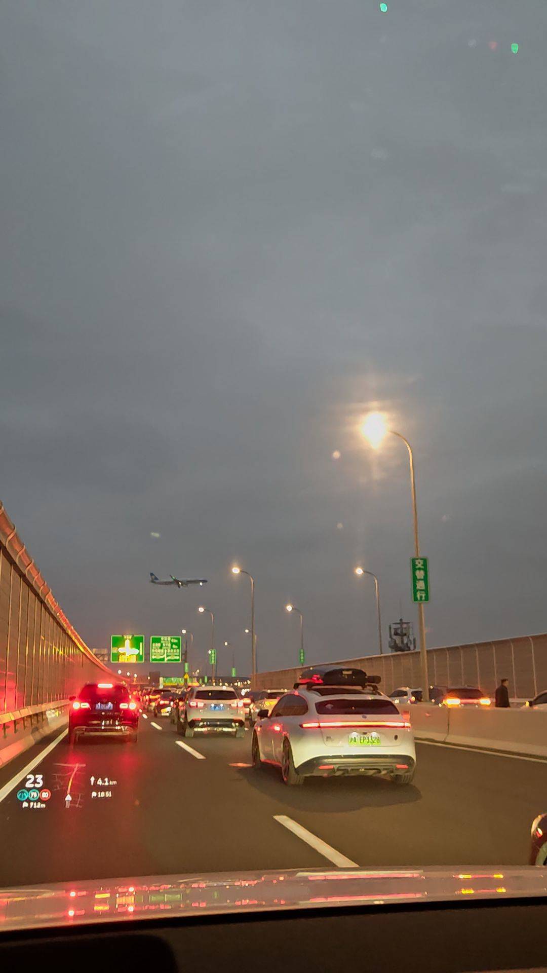  堵车时刻  城市风光  夜归路 