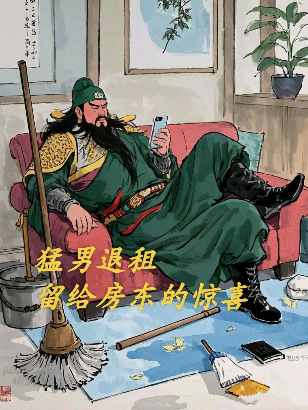退租后的房间